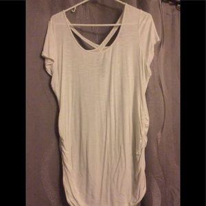 Jessica Simpson maternity top (white)